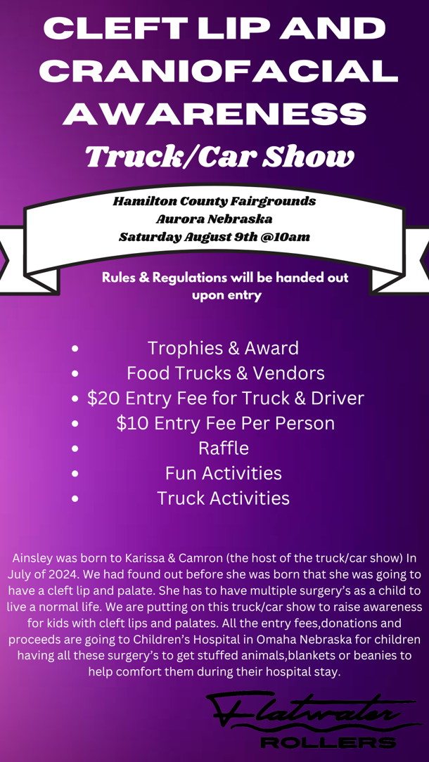 Cleft Lip & Craniofacial Awarness Truck/Car Show